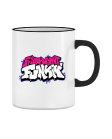 Puodelis Friday night funkin logo Puodelis Friday night funkin logo